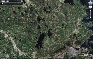 GPS-karta över turen