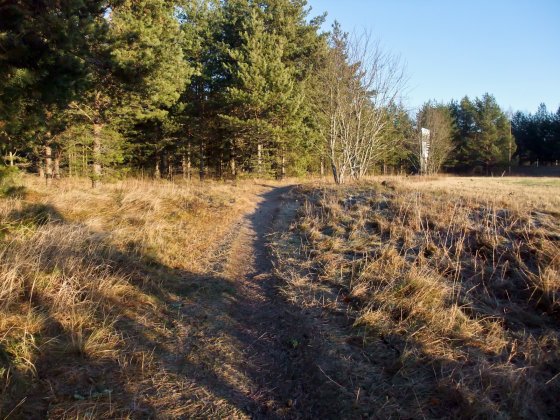 Mellan Strömsbro och golfbanan