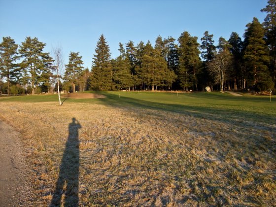 Gröna greener på golfbanan