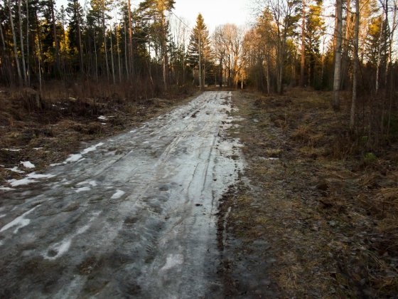 Milspåret vid Skidstavallen