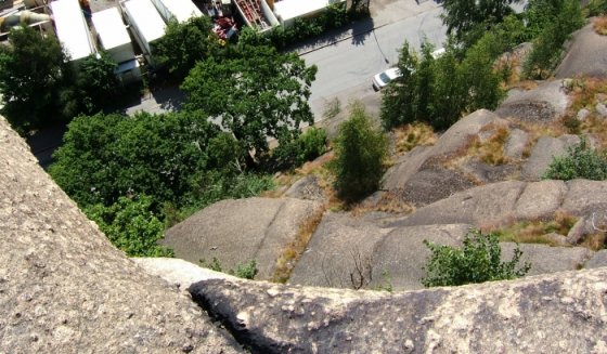 Ättestupan vid Ramberget i Göteborg