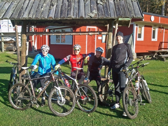 Glatt gäng efter en tur på stök-rundan vid Skidstavallen