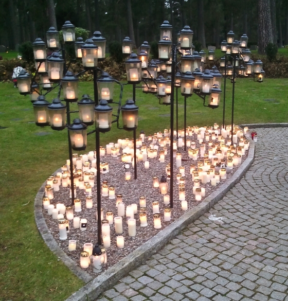 Minneslund på Skogskyrkogården